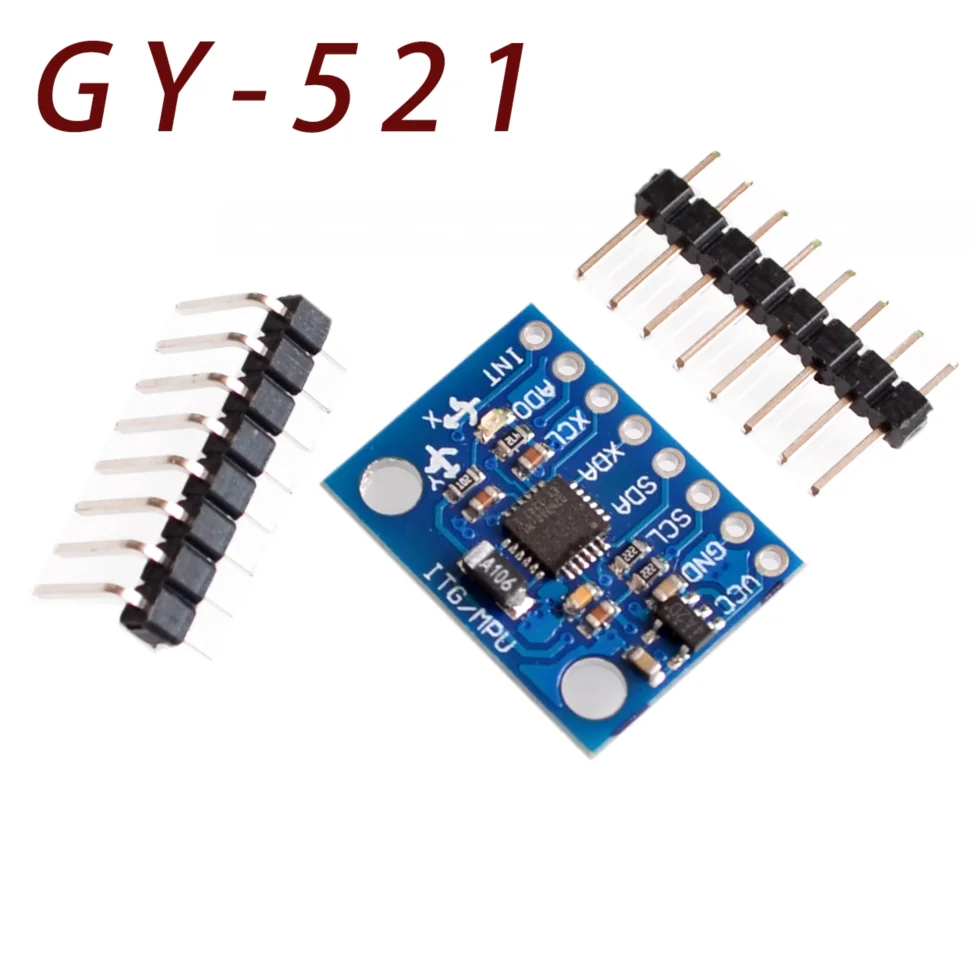 

GY-521 MPU-6050 MPU6050 Module 3 Axis gyro sensors+ 3 Axis Accelerometer Module