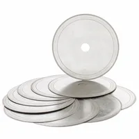 אינץ 25mm 10pcs 4" 100mm אינץ להב המסור סופר-דק היהלומים Lapidary דיסק חיתוך ארבור 1/2" 0.25mm רים חיסכון ב אבני חן ותכשיטים חומר (1)