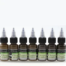 15 мл пигмент для микроблейдинга Перманентный Макияж брови и губы чернила татуировки Макияж инструмент красоты