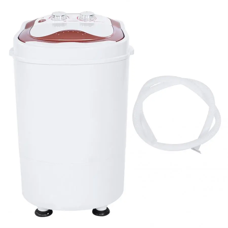 

110V Mini Portable Washing Machine Full-Automatic Laundry Washer Spinner US Plug