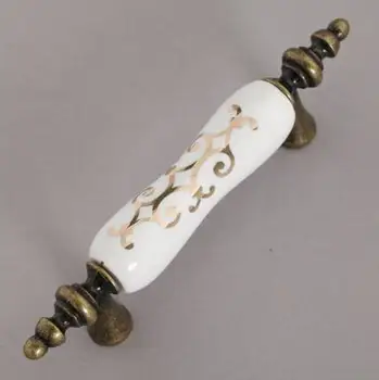 

10PCS Ceramic Cabinet Knobs Door Pull Handles Cupboard Drawer Wardrobe Furniture Handle Knobs