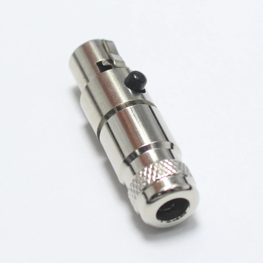 1 шт. Mini XLR 3 Pin Female jack маленький XLR 3 P Аудио разъем металлический микрофон разъем микрофонный адаптер для OD5mm кабель