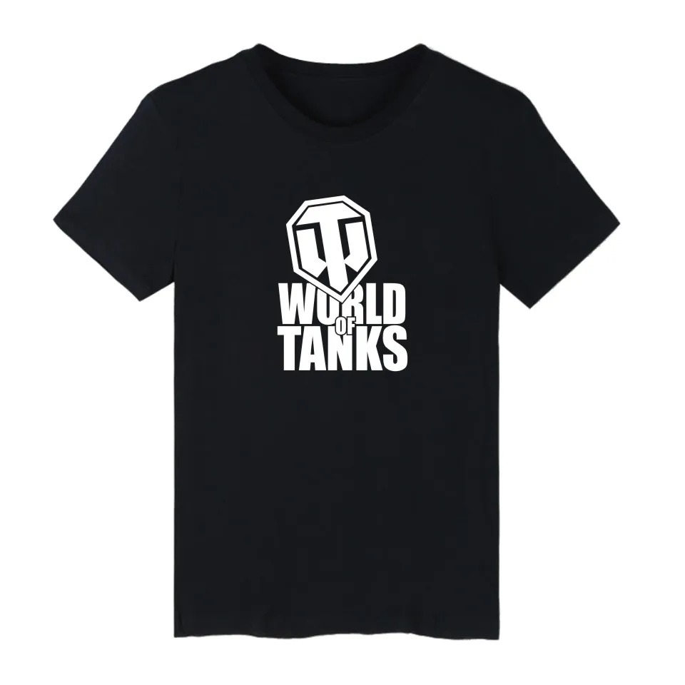 Футболка мужская хлопковая с коротким рукавом и принтом World Of Tanks|brand t shirt men|t ment men