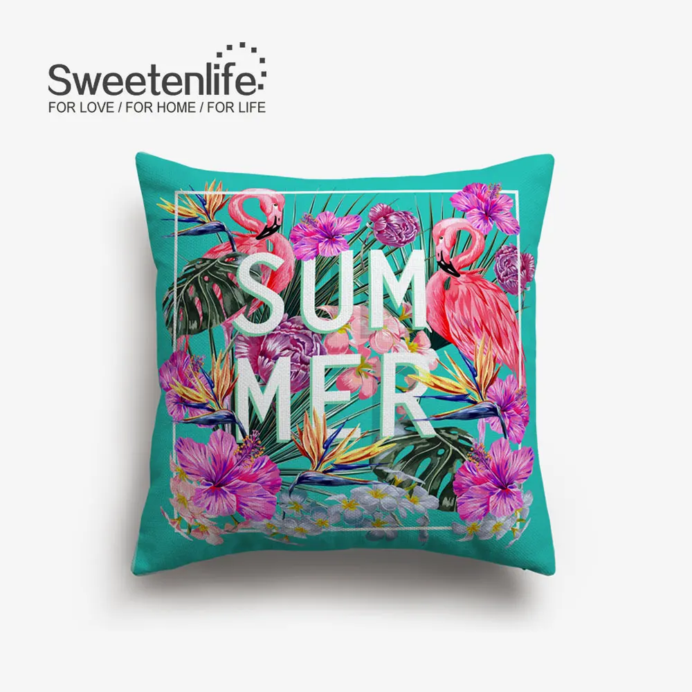 Sweetenlife, 60x60 см, цветочный рисунок, наволочка для подушки, пасторальный стиль, наволочки для подушки, домашний декор, высокое качество, белая льняная декоративная подушка