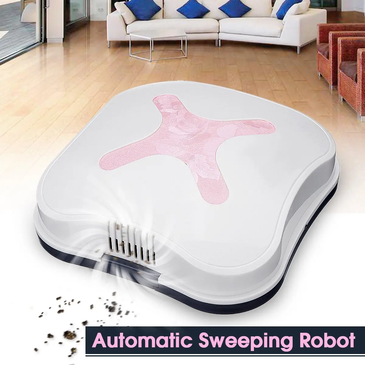 

Household Mini Smart Sweeping Robot Slim Rechargeable Sweep Suction Machine Small Low noise Vacuum Cleaner Sweeping