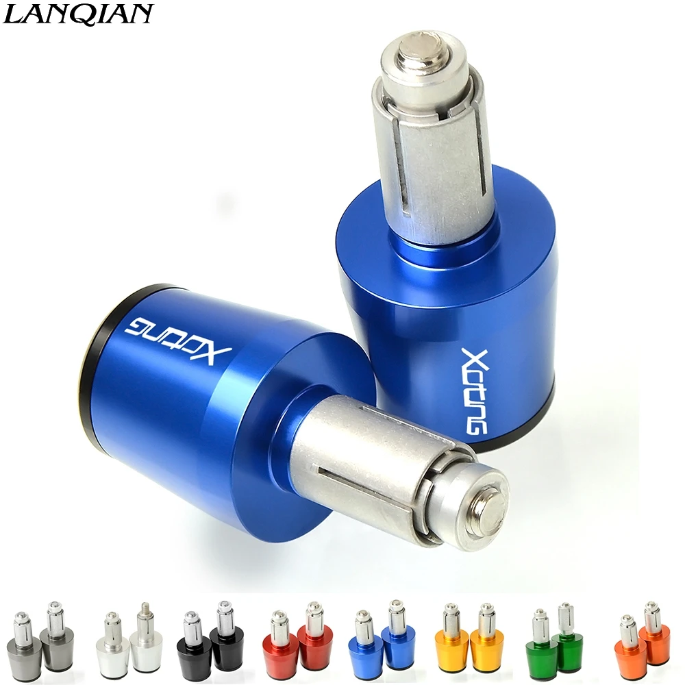 

7/8" 22mm Motorcycle Grips End Plug Slider Motorbike Handlebar Ends Cap Cover Plug For KYMCO XCITING 250 300 350 400 400S 500