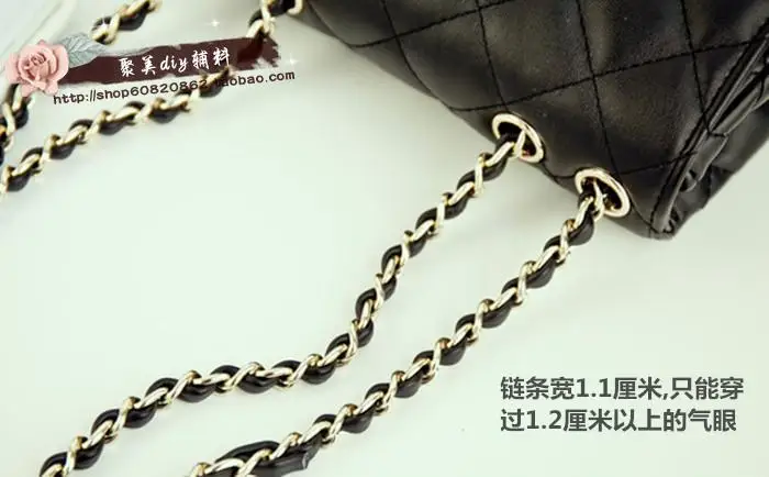 Free shipping leather handle bag strap purse strap bag hardware handbag strap bag parts chain bag chain belt baghandle
