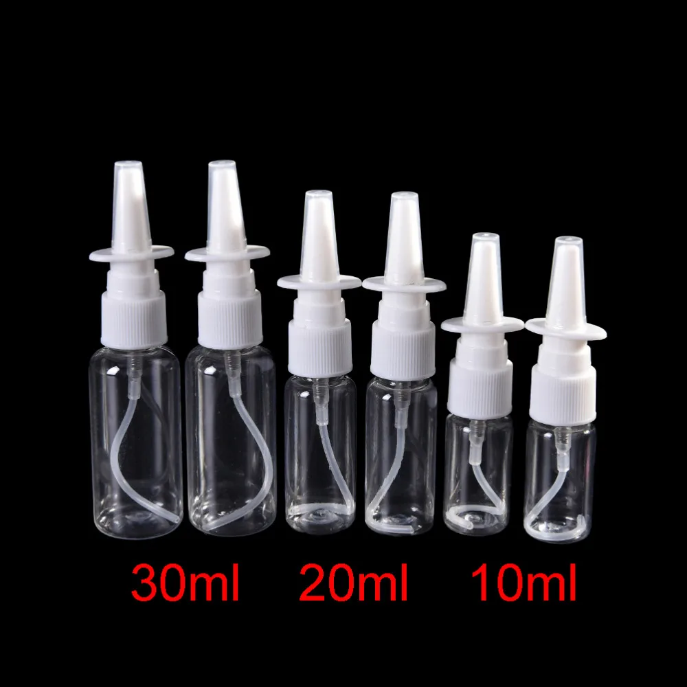 

2 Pcs 10ml 20ml 30ml Water Spray Bottle Medical Spray Bottles Direct Sprayer PET Plastic Atomizer Cosmetic Spray Bottle