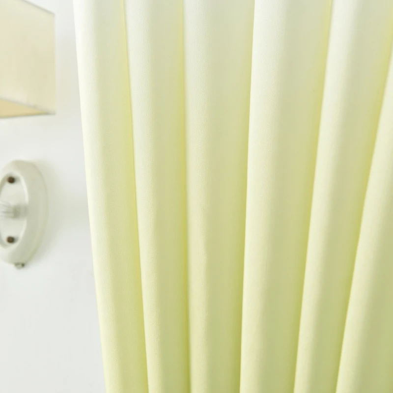 Современные декоративные оконные занавески s для гостиной, градиентные зеленые занавески, занавески для спальни, Детские прозрачные оранжевые кухонные тюлевые WP185-30