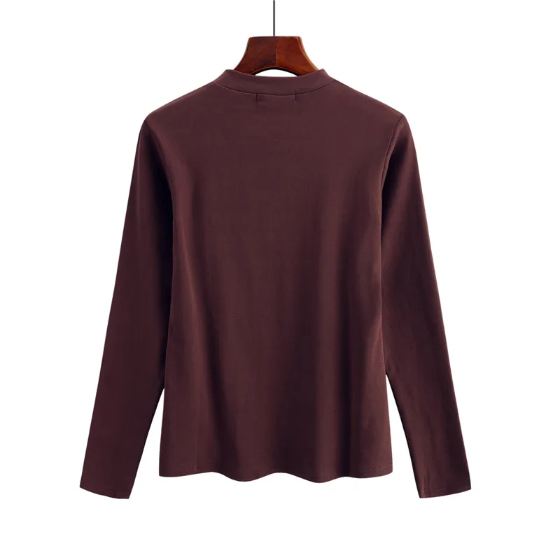 Kostlich Autumn Winter Long Sleeve Knitted Sweater Pullovers Women Basic Slim Sweaters Tops Ladies O-Neck 3 Colors Pullover (8)