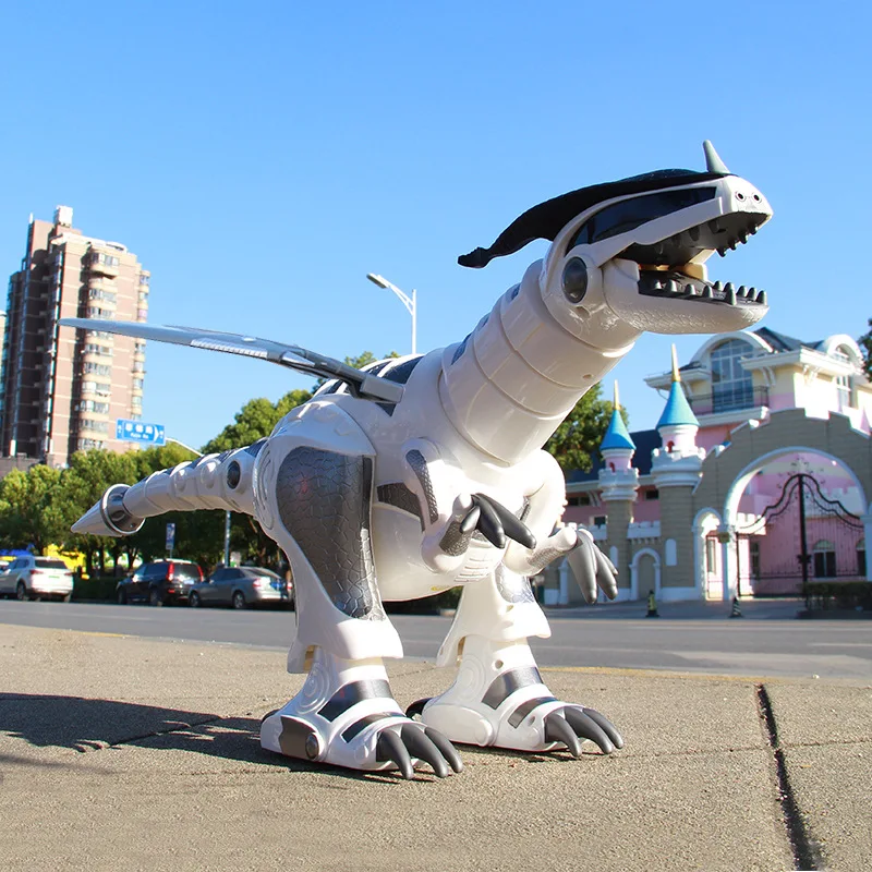 

Children's remote control dinosaur toy Intelligent simulation animal will walk electric Tyrannosaurus robot 4-6 year old boy