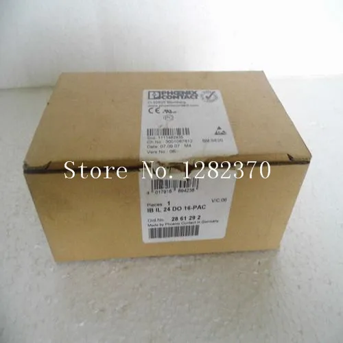 

[BELLA] New PHCENIX CONTACT module IB IL 24 DO 16-PAC Spot