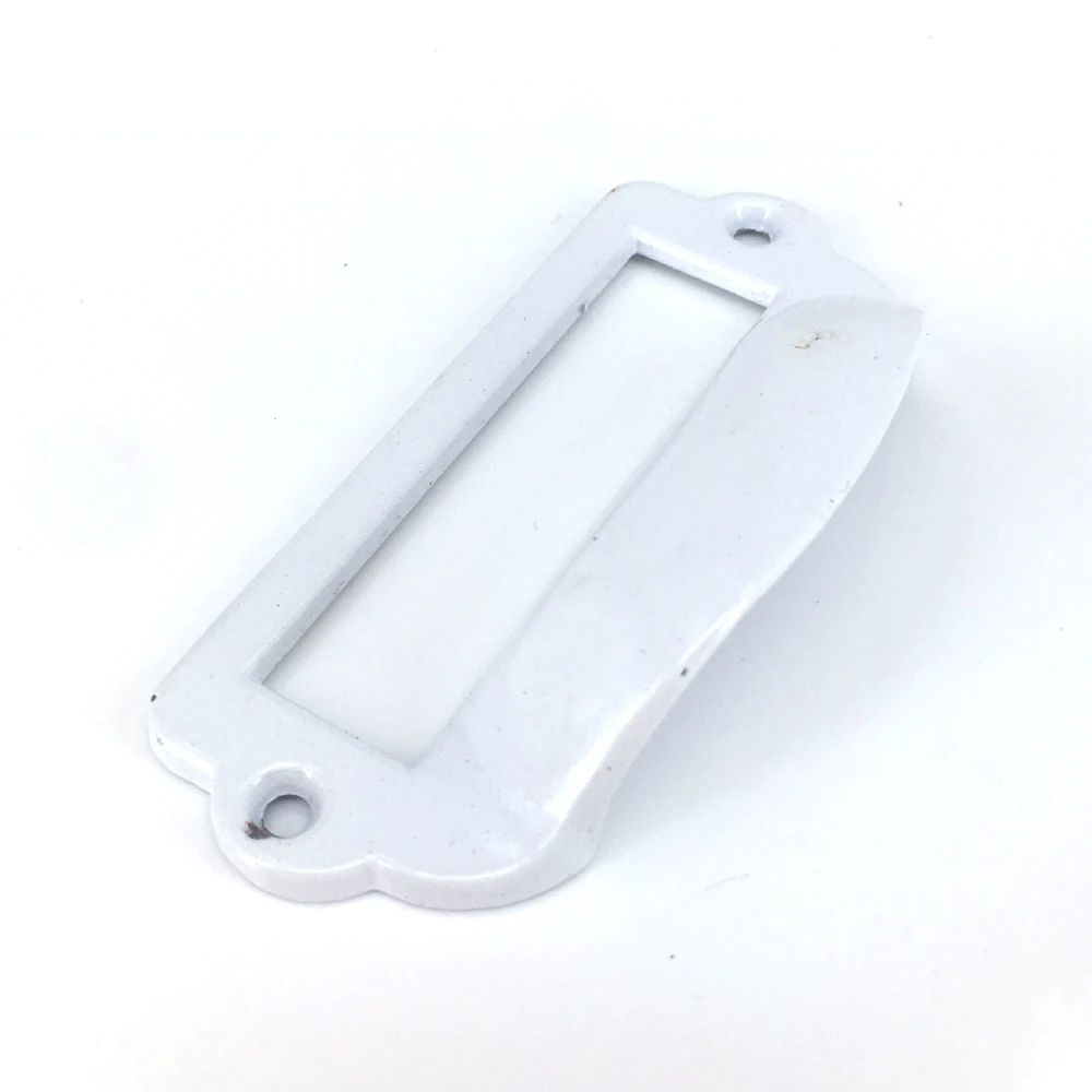 10PCS Retro Shell Handle Label Drawer Handle Medicine pulls