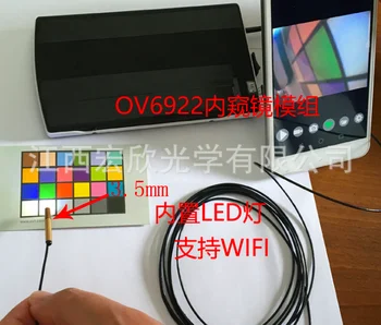 

Medical Endoscope module sensor OV6922 diameter 3.5mm USB Lens with WIFI