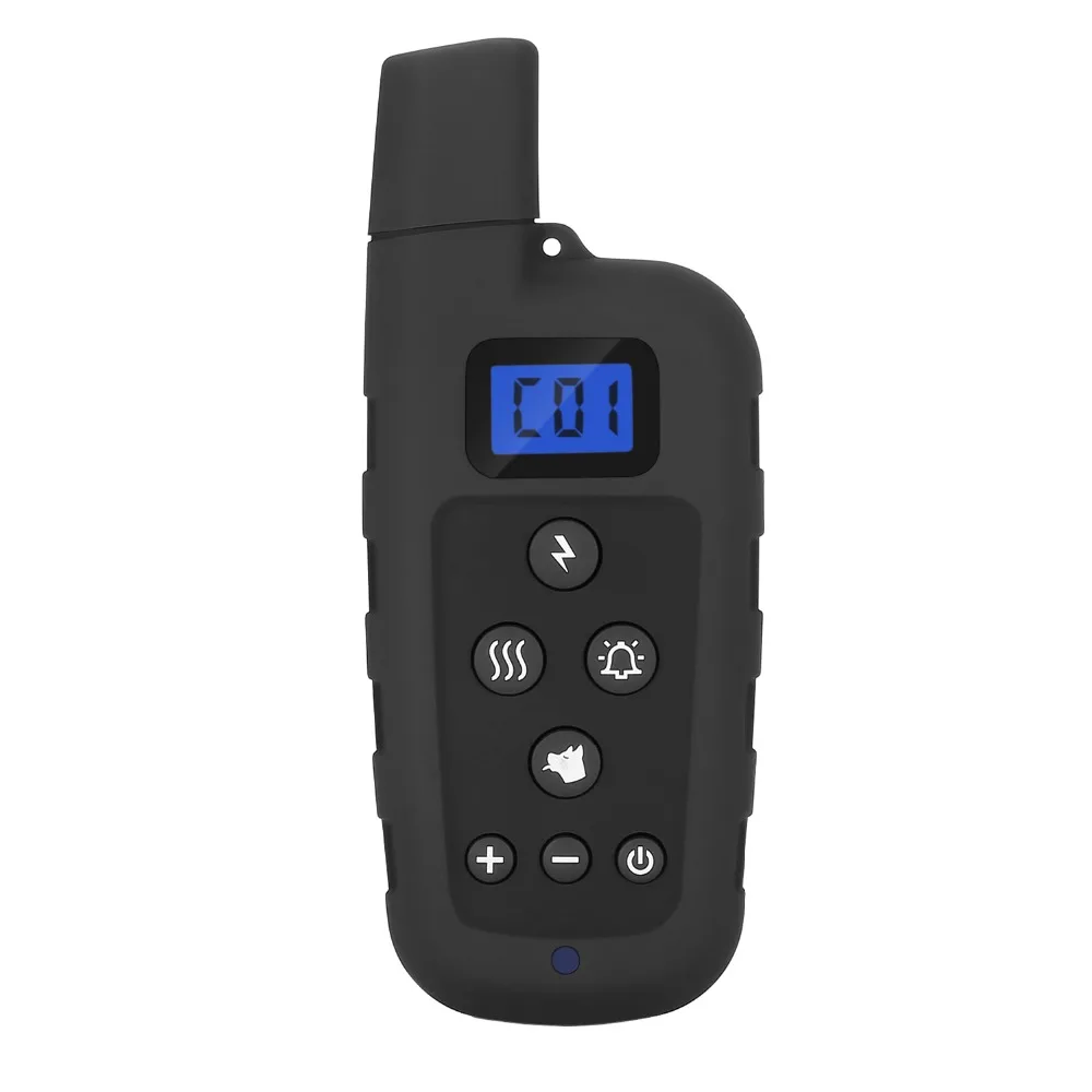 3 режима Tone Vibration Shock e collar черный дистанционный диапазон 600 ярдов IP67