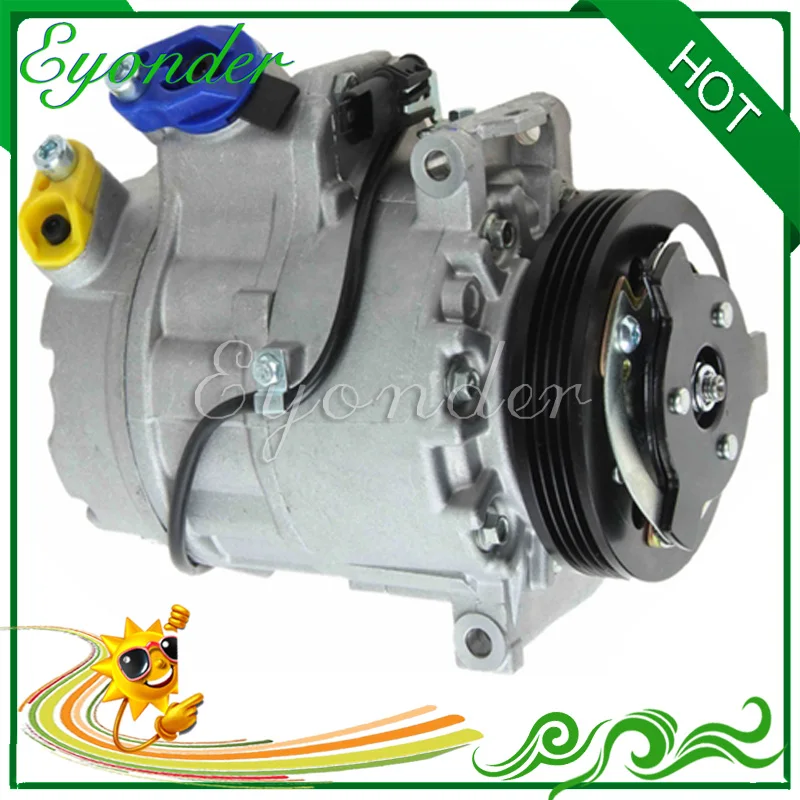 AC A/C компрессор кондиционера для BMW X5 E70 4 8 64509121760 64529185144 9195975 64529195975 9121760 9185144