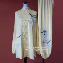 Customize Tai chi clothing Chinese taiji uniform Martial arts clothes kungfu performance for men women boy girl kids children