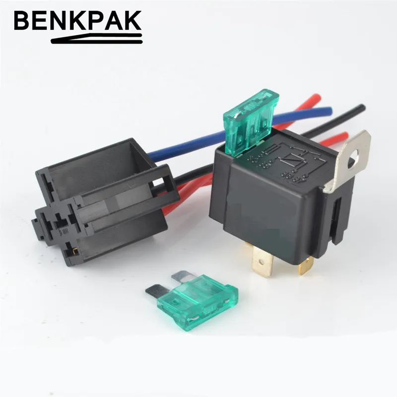 Aliexpress Com Buy 30a Dc12v Pre Wired 4 Pin Relay