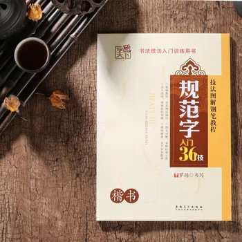 

36Techniques Practicing Chinese Calligraphy In kaishu Copybook learn Chinese adults kids children art