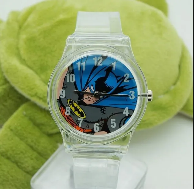 Лидер продаж Best подарок Мода уникальный Бэтмен мультфильм смотреть Обувь для мальчиков детей малыша наручные часы Водонепроницаемый кварцевые часы Высокое качество