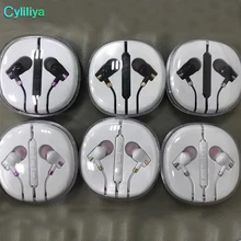 Новинка в ухо Grand Bass проводные стерео музыкальные наушники Универсальные наушники для смартфона Поддержка Android для iOS iPhone металл