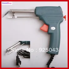 60 Вт с ручным управлением Автоматическая отправка Пайка оловом железа пистолет Электрический нагрев сварочный Утюг карандаш