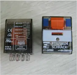 Пятно SCHRACK TE/Tektronix PT570024 24VDC/6A реле