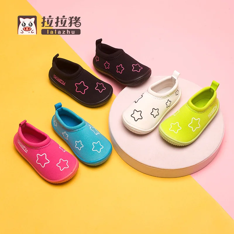 2018 جديد الأطفال حذاء كاجوال الربيع الاطفال أحذية مدرسة ل طفل الفتيات الصبي الشقق سترتش تنفس الانزلاق على الأحذية
