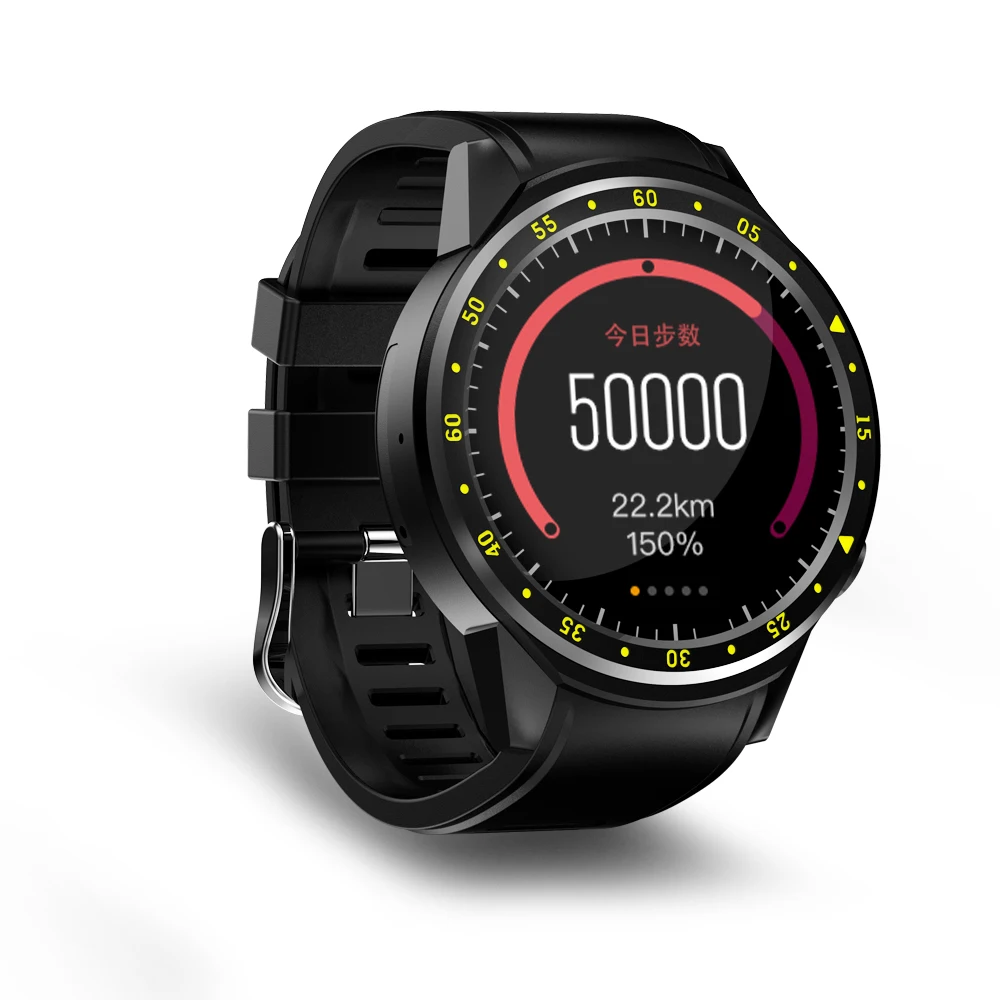 F1 Спортивные Смарт-часы с gps камерой Bluetooth sim-картой браслет для Android IOS для мужчин и женщин открытый подарок монитор сердечного ритма - Цвет: 2