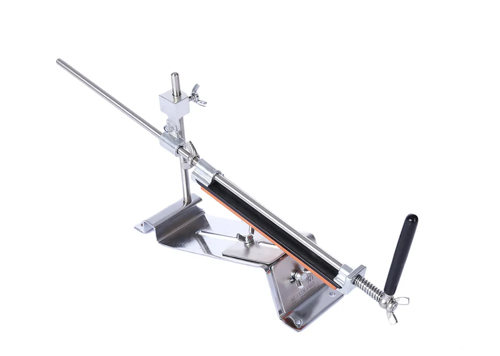 RUIXINPRO Professional Knife Sharpener Kitchen Grinder Sharpening System with 4 Grindstone