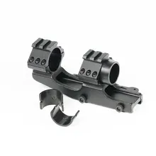 Охотничье сверхмощное двойное кольцо 25,4/30 мм быстросъемное крепление для прицела 20 мм Пикатинни Вивер
