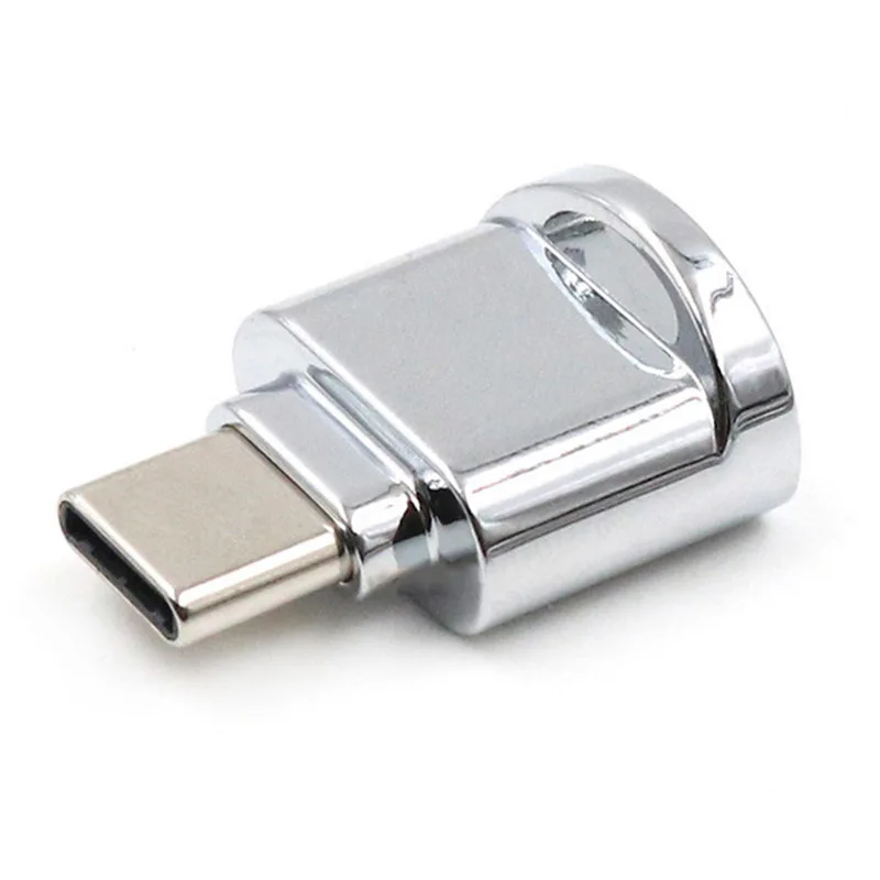 

New Model Micro SD Card Reader USB 3.1 interface support Type-c TF card Aluminium Alloy card Reader OTG for Apple Mac and LeTV