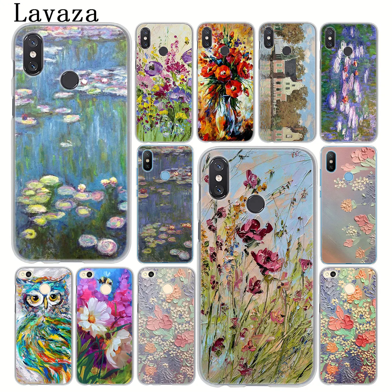 

Lavaza Vivid oil painting flowers Phone Case for Xiaomi MI 9 8 SE A2 Lite A1 pocophone f1 6 6X 5S 5X MIX 2S MAX 3 Cover Mi9 Mi8