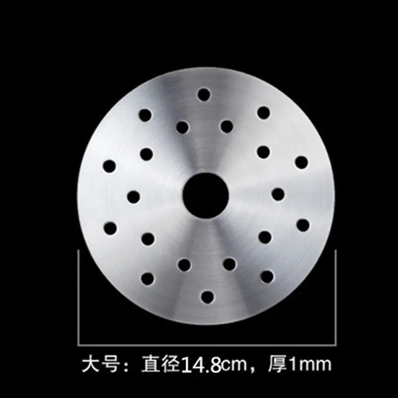 

1pcs 14.8cm Induction Cooktop Converter Disk Stainless Steel Plate Cookware For Magnetic, Induction Cooker Thermal Guide Plate