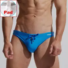 Пуш-ап мужские плавки, плавки, Купальники DESMIIT, сексуальные плавки для мужчин, купальный костюм, пляжная одежда, накладка на пенис, купальный костюм zwembroek