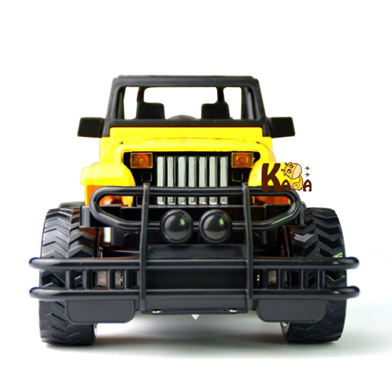 1:24 детский Радиоуправляемый автомобиль с Дистанционное управление освещением грузовик 4 канала внедорожный открытый игрушки подарок на Рождество