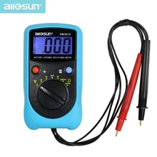 ALL SUN EM3610 Battery Internal Resistance Meter Battery Voltage Temperature Coefficient Automotive Tester