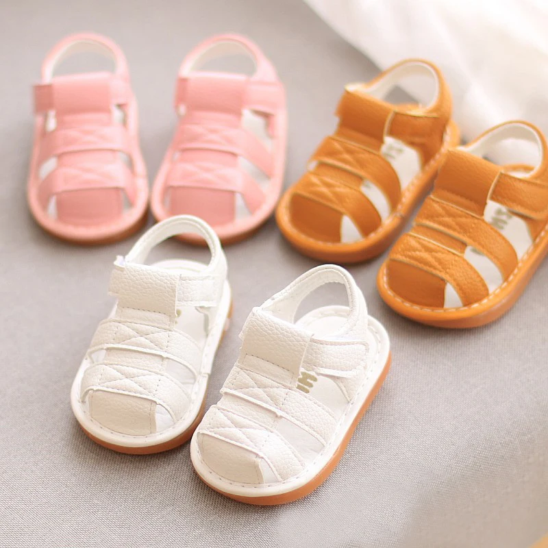 Summer Baby Toddler shoes Sole Infant Boys Shoes Newborn Boys Shoes First Walkers Baby Casual Solid Shoes Soft Sole Booties