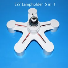 E27 лампа держатель Разъем Конвертеры Расширенный e27 1-3/1 Цоколи