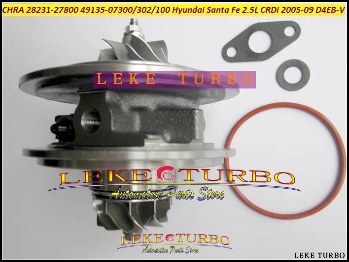 TF035 49135-07301 28231-27800 49135-07302 49135-07300 49135-07100 Turbo CHRA Turbocharger HYUNDAI Santa Fe CRDi 2005-2009 D4EB-V 2.2L 150H (3)