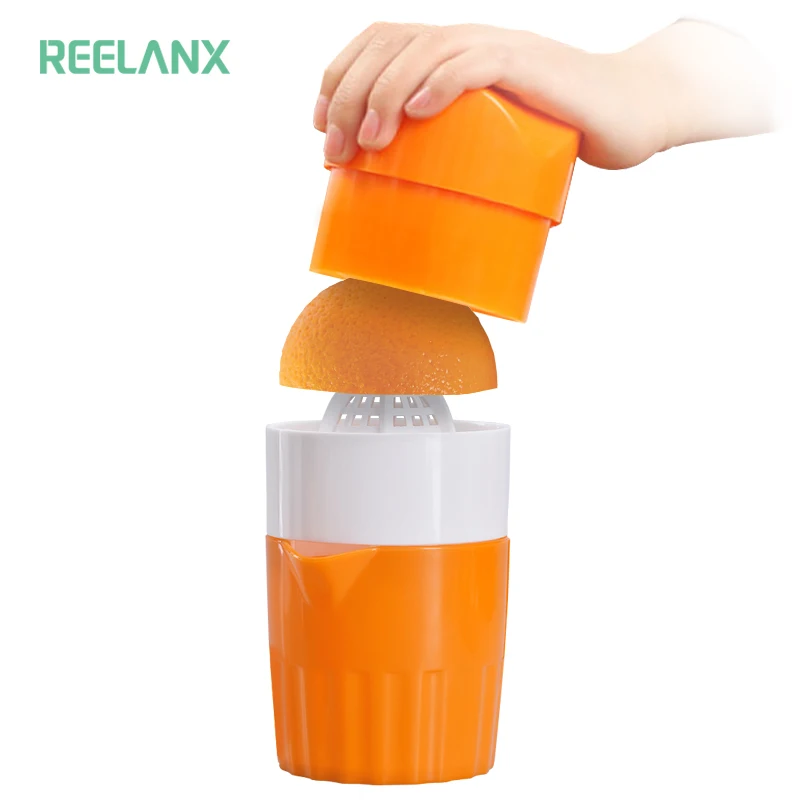 

REELANX Portable Manual Juicer Original Juice Maker Lemon Orange Citrus Squeezer