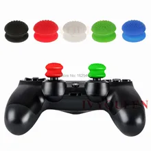 IVYUEEN 4 шт. силиконовые аналоговые палочки для большого пальца расширители ручки для Playstation 4 PS4 Pro тонкий контроллер для PS3 колпачки для XBox 360