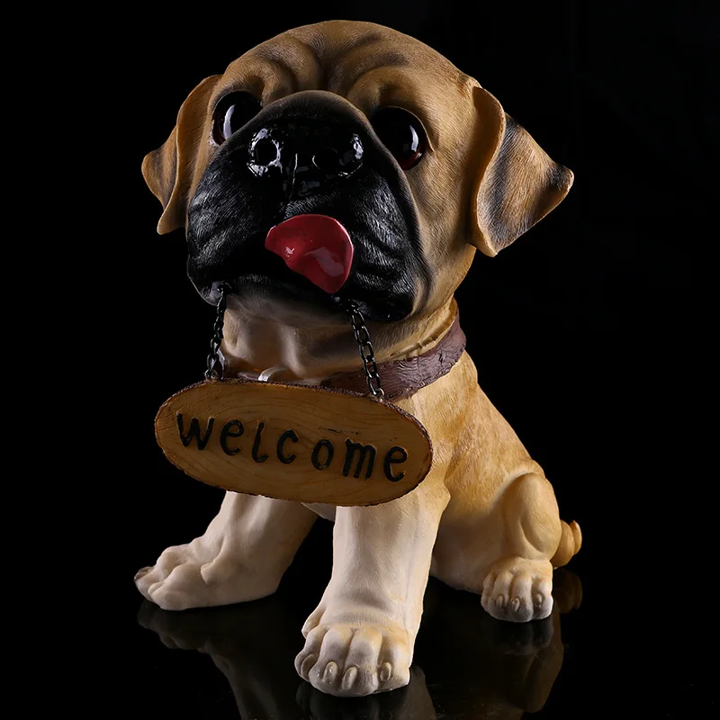 

Refinement Listing Hostess Dogs Personality Fashion Continental Cartoon HOME Decoration Creative Resin Artware Collection L996
