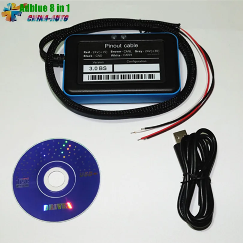 

Adblue 8 in 1 Adblue Emulation 8in1 With NOx Sensor Adblue Emulator 8 in 1 Adblue 8in1 For 8 Type Trucks Free Shipping