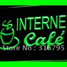 I471 интернет кафе дисплей для кофейных чашек светодиодный неоновый свет знак включения/выключения 20+ цвета 5 размеров