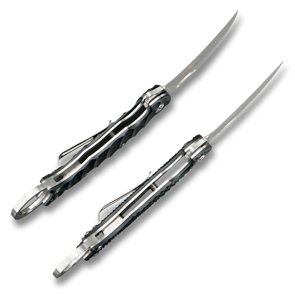 TWOSUN 440C складной нож карманный нож тактический инструмент для выживания походный Охотничий Нож Наружное снаряжение EDC G10 TS01 TS02