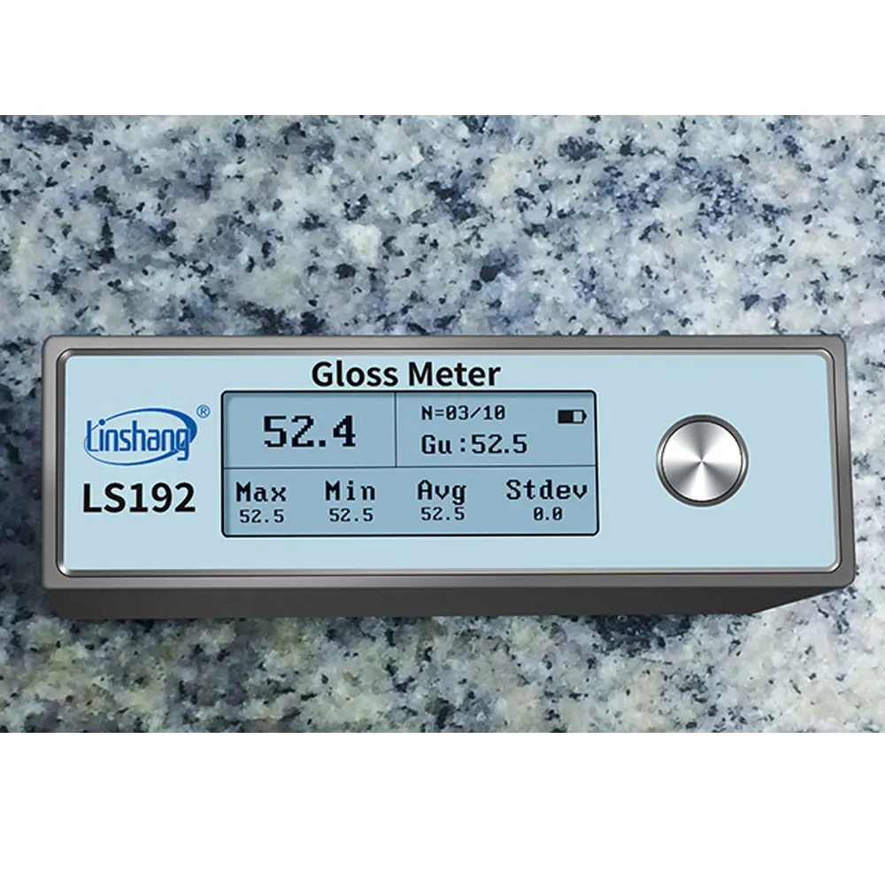 

Glossmeter Gloss tester paint gloss meter LS192 for plastic metal ceramic wood surface with Angle 60 degrees 0-1000GU