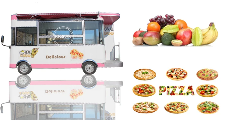 Горячая Распродажа, китайские мобильные грузовики для еды, прицеп-кухня, Мобильная тележка для еды