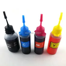 4 Х 50 мл T0921 T0922 T0923 T0924 Запасной чернилами на Основе Красителя для Epson Stylus C91 CX4300 T27 струйный принтер