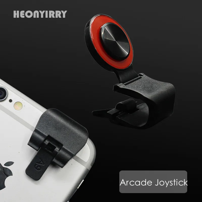 Goede Nieuwste Mini Arcade Joystick Universele Clip on Klem Joystick Touch Screen Smartphone Joysticks voor Iphone6 7 Xiaomi ipad Tablet